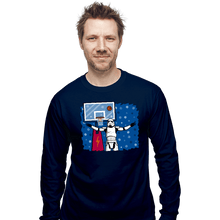 Load image into Gallery viewer, Secret_Shirts Long Sleeve Shirts, Unisex / Small / Navy No Look Shot