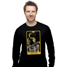 Load image into Gallery viewer, Shirts Long Sleeve Shirts, Unisex / Small / Black The Fool Tarot
