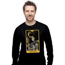 Load image into Gallery viewer, Shirts Long Sleeve Shirts, Unisex / Small / Black The Fool Tarot