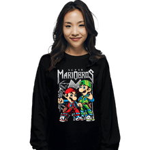 Load image into Gallery viewer, Daily_Deal_Shirts Long Sleeve Shirts, Unisex / Small / Black Super Metal Bros
