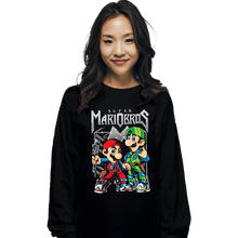 Load image into Gallery viewer, Daily_Deal_Shirts Long Sleeve Shirts, Unisex / Small / Black Super Metal Bros