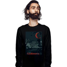 Load image into Gallery viewer, Secret_Shirts Long Sleeve Shirts, Unisex / Small / Black Visit Castlevania