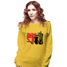 Load image into Gallery viewer, Daily_Deal_Shirts Long Sleeve Shirts, Unisex / Small / Gold Hill Valley 2015