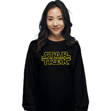 Load image into Gallery viewer, Daily_Deal_Shirts Long Sleeve Shirts, Unisex / Small / Black StarTrekWars