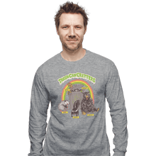 Load image into Gallery viewer, Shirts Long Sleeve Shirts, Unisex / Small / Sports Grey Trash Can Critters