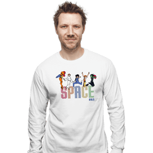 Load image into Gallery viewer, Shirts Long Sleeve Shirts, Unisex / Small / White Space Girls