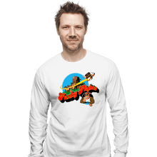 Load image into Gallery viewer, Shirts Long Sleeve Shirts, Unisex / Small / White Funky Flights