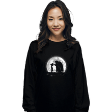 Load image into Gallery viewer, Shirts Long Sleeve Shirts, Unisex / Small / Black Moonlight Straw Hat