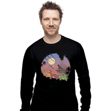 Load image into Gallery viewer, Shirts Long Sleeve Shirts, Unisex / Small / Black The Land Before Extinction