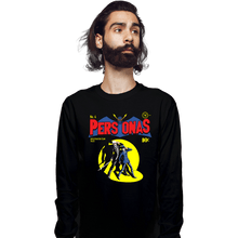 Load image into Gallery viewer, Shirts Long Sleeve Shirts, Unisex / Small / Black Investigation Team Comics