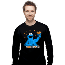 Load image into Gallery viewer, Daily_Deal_Shirts Long Sleeve Shirts, Unisex / Small / Black Cookie Lover