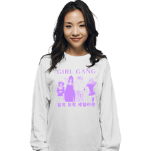 Load image into Gallery viewer, Shirts Long Sleeve Shirts, Unisex / Small / White Outer Gang