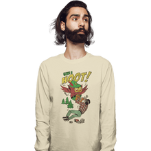 Load image into Gallery viewer, Secret_Shirts Long Sleeve Shirts, Unisex / Small / Natural Give A Hoot