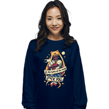 Load image into Gallery viewer, Secret_Shirts Long Sleeve Shirts, Unisex / Small / Navy The Warrior Of Love