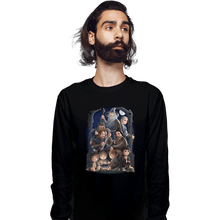 Load image into Gallery viewer, Shirts Long Sleeve Shirts, Unisex / Small / Black A Night On The Road