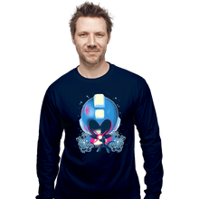 Load image into Gallery viewer, Daily_Deal_Shirts Long Sleeve Shirts, Unisex / Small / Navy Mega Memories