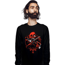 Load image into Gallery viewer, Daily_Deal_Shirts Long Sleeve Shirts, Unisex / Small / Black EDII Crossbone