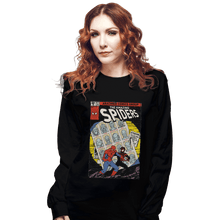 Load image into Gallery viewer, Shirts Long Sleeve Shirts, Unisex / Small / Black Spiders Of Future Past