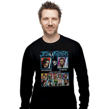 Load image into Gallery viewer, Daily_Deal_Shirts Long Sleeve Shirts, Unisex / Small / Black Jedi Fighters
