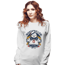 Load image into Gallery viewer, Shirts Long Sleeve Shirts, Unisex / Small / White Marshmallow Club
