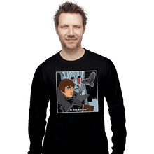 Load image into Gallery viewer, Shirts Long Sleeve Shirts, Unisex / Small / Black Is This A Crow