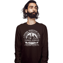 Load image into Gallery viewer, Shirts Long Sleeve Shirts, Unisex / Small / Dark Chocolate Erebor Coffee