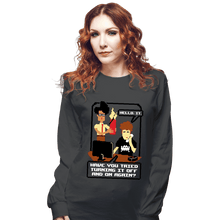 Load image into Gallery viewer, Daily_Deal_Shirts Long Sleeve Shirts, Unisex / Small / Charcoal IT Support