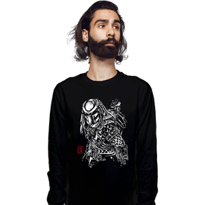 Daily_Deal_Shirts Long Sleeve Shirts, Unisex / Small / Black The Shadow of the Hunter
