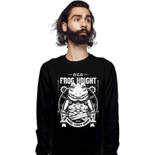 Load image into Gallery viewer, Shirts Long Sleeve Shirts, Unisex / Small / Black Frog