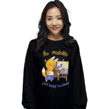 Load image into Gallery viewer, Shirts Long Sleeve Shirts, Unisex / Small / Black Happy Accidents