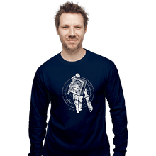 Load image into Gallery viewer, Shirts Long Sleeve Shirts, Unisex / Small / Navy Grimoire