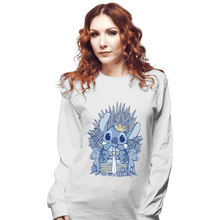 Load image into Gallery viewer, Shirts Long Sleeve Shirts, Unisex / Small / White The Throne