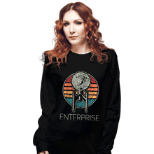 Load image into Gallery viewer, Shirts Long Sleeve Shirts, Unisex / Small / Black vintage enterprise