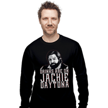 Load image into Gallery viewer, Shirts Long Sleeve Shirts, Unisex / Small / Black Jackie Daytona