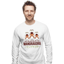 Load image into Gallery viewer, Shirts Long Sleeve Shirts, Unisex / Small / White Mandragoras