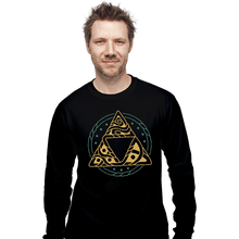 Load image into Gallery viewer, Secret_Shirts Long Sleeve Shirts, Unisex / Small / Black The Golden Power