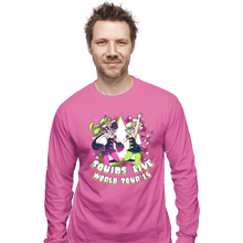Load image into Gallery viewer, Shirts Long Sleeve Shirts, Unisex / Small / Azalea Squids Live