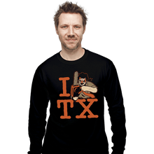 Load image into Gallery viewer, Secret_Shirts Long Sleeve Shirts, Unisex / Small / Black I Love TX