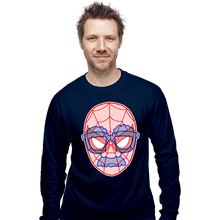 Load image into Gallery viewer, Daily_Deal_Shirts Long Sleeve Shirts, Unisex / Small / Navy Secret ID