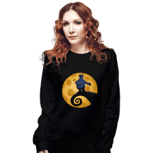 Load image into Gallery viewer, Daily_Deal_Shirts Long Sleeve Shirts, Unisex / Small / Black Cookie Before Christmas