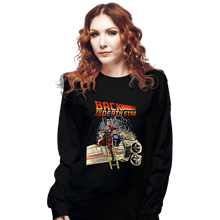 Load image into Gallery viewer, Daily_Deal_Shirts Long Sleeve Shirts, Unisex / Small / Black Back To The Death Star