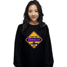 Load image into Gallery viewer, Secret_Shirts Long Sleeve Shirts, Unisex / Small / Black Danger Warning!