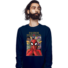 Load image into Gallery viewer, Secret_Shirts Long Sleeve Shirts, Unisex / Small / Navy Home Alone