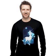 Load image into Gallery viewer, Shirts Long Sleeve Shirts, Unisex / Small / Black Last Unicorn
