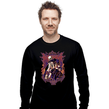 Load image into Gallery viewer, Shirts Long Sleeve Shirts, Unisex / Small / Black Skull Monster
