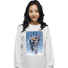 Load image into Gallery viewer, Daily_Deal_Shirts Long Sleeve Shirts, Unisex / Small / White VF-1S Watercolor
