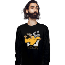 Load image into Gallery viewer, Daily_Deal_Shirts Long Sleeve Shirts, Unisex / Small / Black Hit It Mama