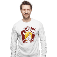 Load image into Gallery viewer, Shirts Long Sleeve Shirts, Unisex / Small / White Pirate Cook