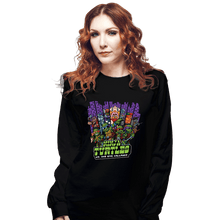 Load image into Gallery viewer, Daily_Deal_Shirts Long Sleeve Shirts, Unisex / Small / Black TMNT Vs The NYC Villains