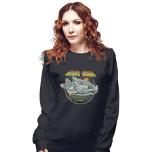 Load image into Gallery viewer, Daily_Deal_Shirts Long Sleeve Shirts, Unisex / Small / Dark Heather Vintage Arcade Rebel